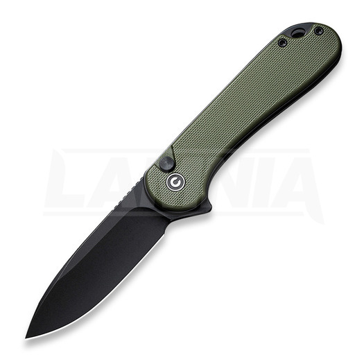 Сгъваем нож CIVIVI Button Lock Elementum II, зелен C18062P-3