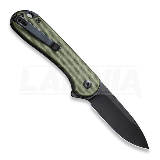 Zavírací nůž CIVIVI Button Lock Elementum II, zelená C18062P-3
