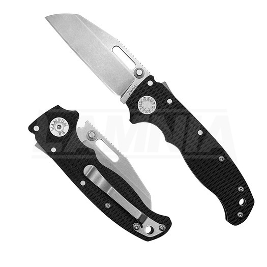 Demko Knives AD20.5 S35VN Shark Foot Taschenmesser, schwarz