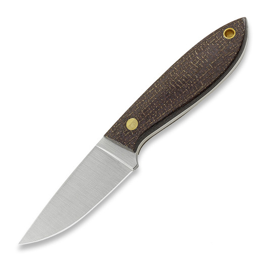 Нож Brisa Bobtail 80, bison micarta, flat, kydex
