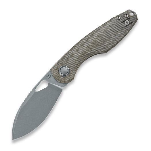 Fox Chilin סכין מתקפלת, OD green micarta FX-530MOD