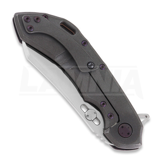 Πτυσσόμενο μαχαίρι Olamic Cutlery Wayfarer 247 Wharncliffe, Dark Matter, Purple