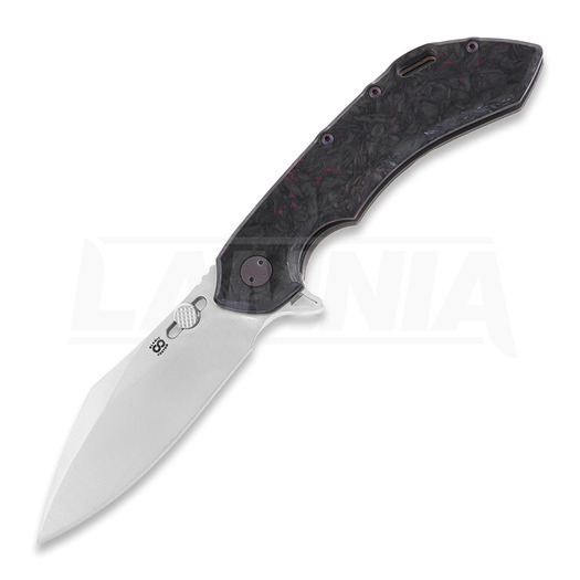 Zavírací nůž Olamic Cutlery Wayfarer 247 Cutlass, Dark Matter, Purple
