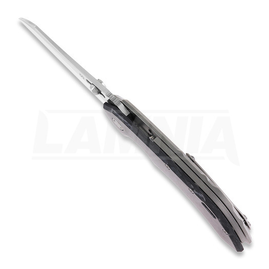 Складной нож Olamic Cutlery Wayfarer 247 Wharncliffe, Dark Matter, Black
