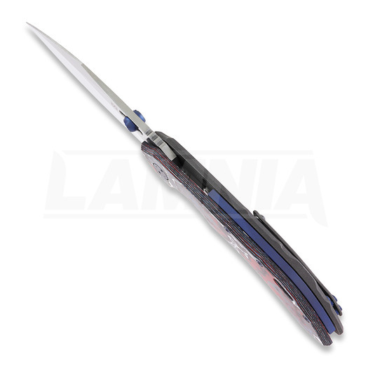 Olamic Cutlery Wayfarer 247 Cutlass סכין מתקפלת, Nebula Show Side