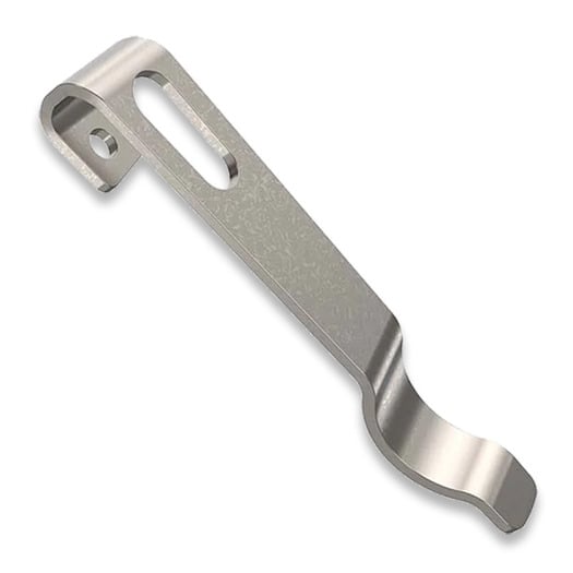 Flytanium Titanium Pocket Clip for Boker Kalashnikov Knives - Stonewash