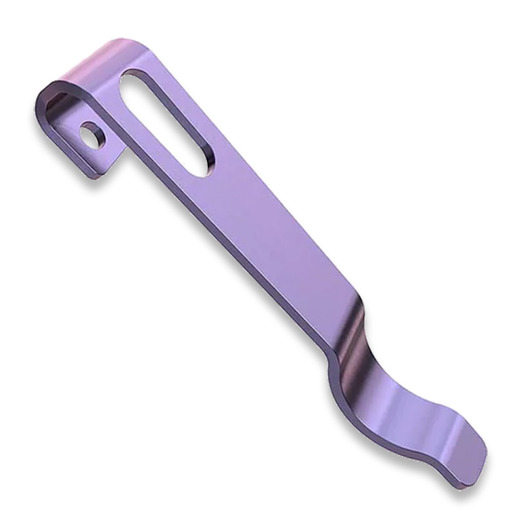 Flytanium Titanium Pocket Clip for Boker Kalashnikov Knives - Purple