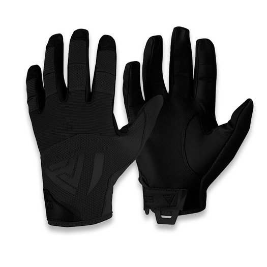 Guantes Direct Action Hard, Leather, negro