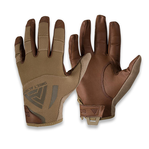 Guanti Direct Action Hard, Leather, Coyote Brown