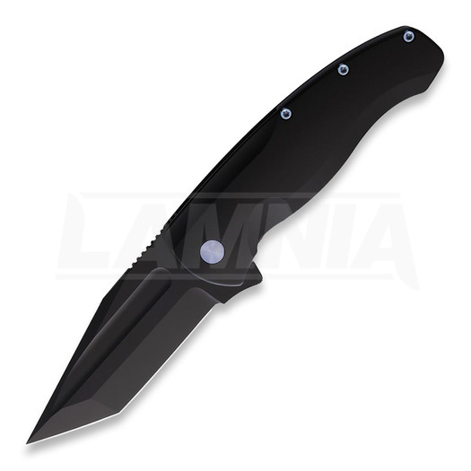 PMP Knives Berserker Black Blue Hardware foldekniv