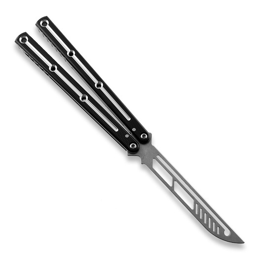 Cvičné nož motýlek Squid Industries Krake Raken Trainer V2.5 DT, černá