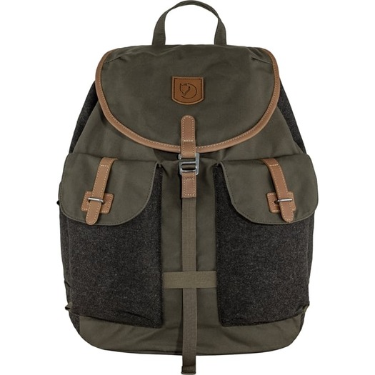 Fjällräven Värmland Rucksack backpack, dark olive-brown