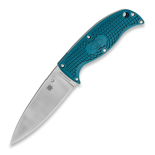 Spyderco Enuff 2 Blue K390 Leaf סכין FB31PBL2K390