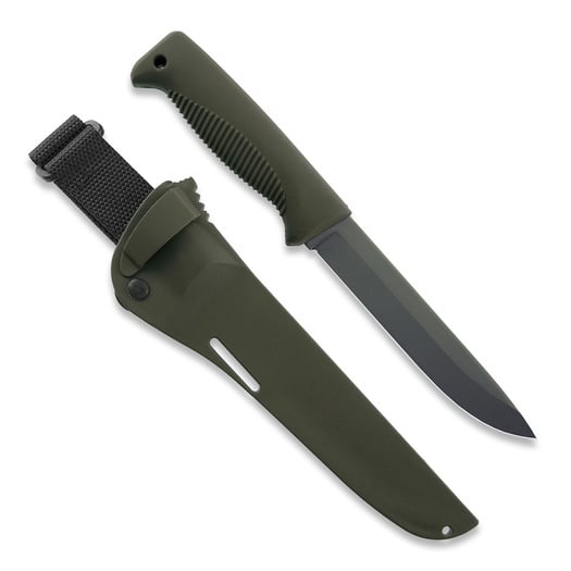 Peltonen Knives M95 Ranger Puukko OD Green Cerakote, groen