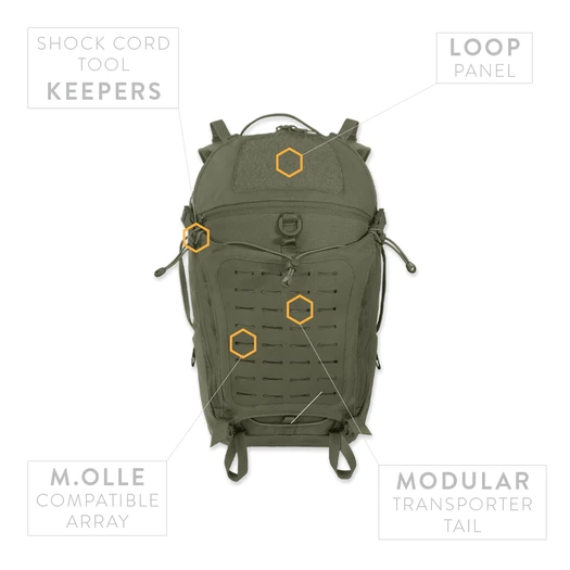 Prometheus Design Werx S.H.A.D.O. Pack 24L - Ranger Green