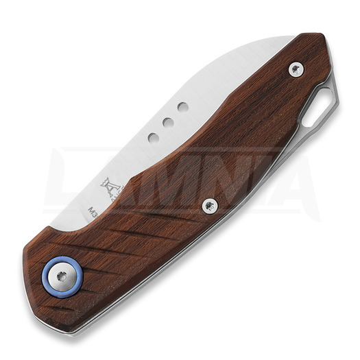 MKM Knives Root סכין מתקפלת, Santos Wood MKRT-S