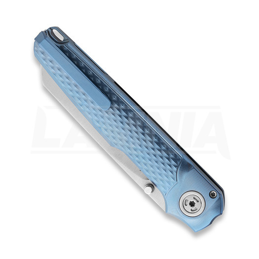 Складной нож MKM Knives Miura, Integral titanium handle - Blue Anodized MKMI-TBL