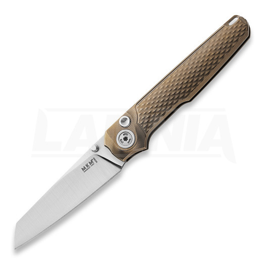 Πτυσσόμενο μαχαίρι MKM Knives Miura, Integral titanium handle - Bronze Anodized MKMI-TBR