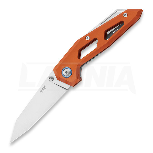 Saliekams nazis MKM Knives Edge Liner, Orange anodized aluminum MKEGL-AOR