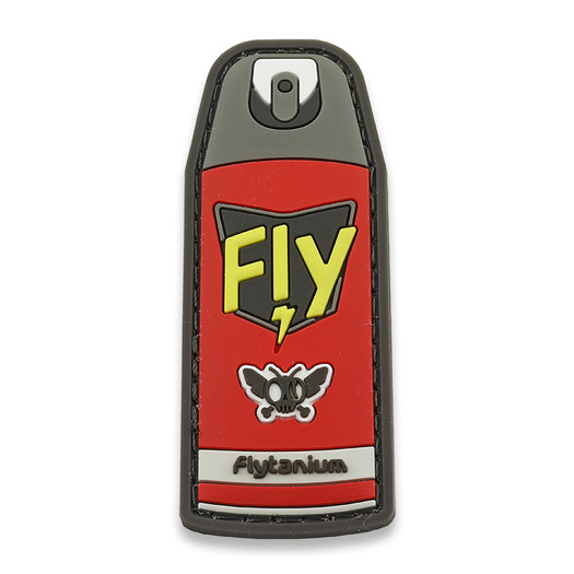 Ραφτό σήμα Flytanium Dead Fly Society Fly Spray