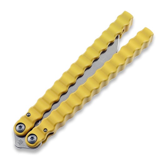 Flytanium Tatersong Limited Edition - Crinkle Cut butterfly knife
