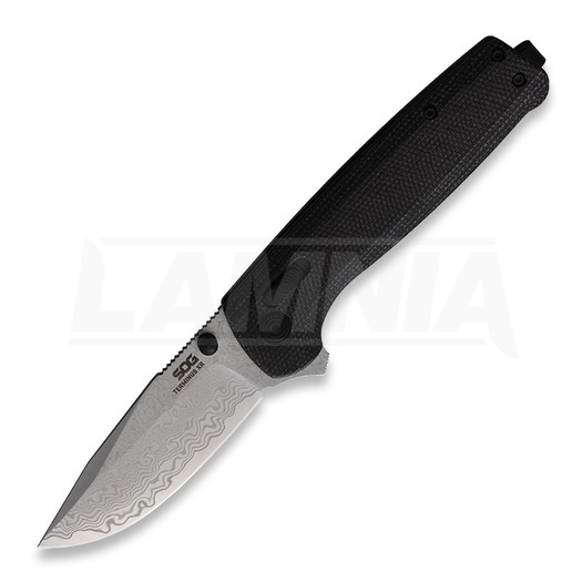 SOG Terminus XR Damascus folding knife SOG-TM1042-BX