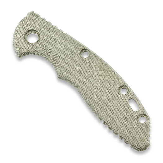 Handle scales Hinderer 3.0 XM-18 Scale Smooth Micarta OD Green