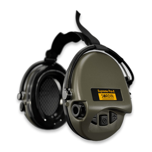 Sordin Supreme Pro-X Neckband ørevarmere, Hear2, grønn 76302-X-S