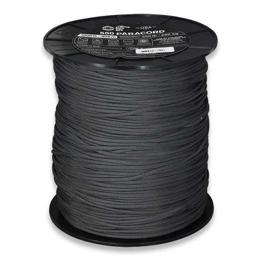 Atwood Paracord Spool Stealth Gray 305m