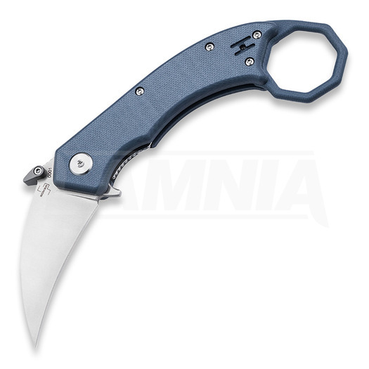 Böker Plus HEL Karambit Blue/Grey folding knife 01BO516