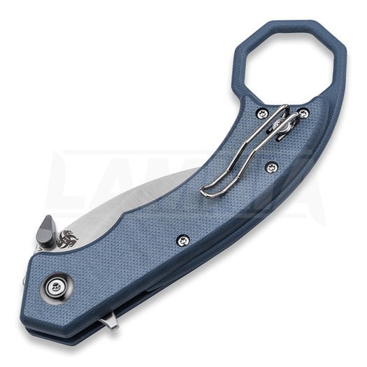 Böker Plus HEL Karambit Blue/Grey 折り畳みナイフ 01BO516