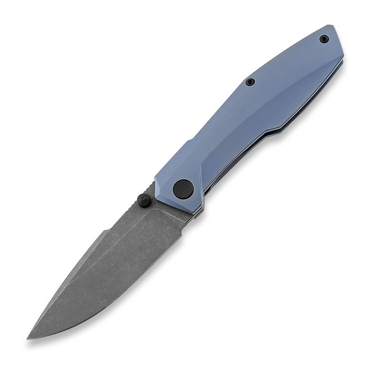 Null Knives Raiden folding knife, Acidwashed/Blue