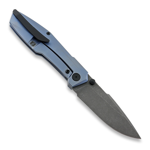 Coltello pieghevole Null Knives Raiden, Acidwashed/Blue