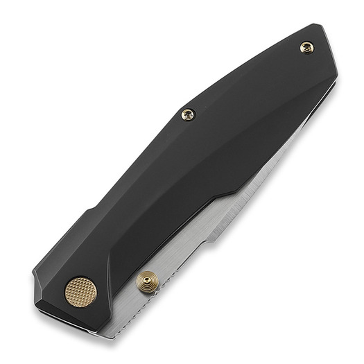 Null Knives Raiden סכין מתקפלת, Belt Satin/Black PVD