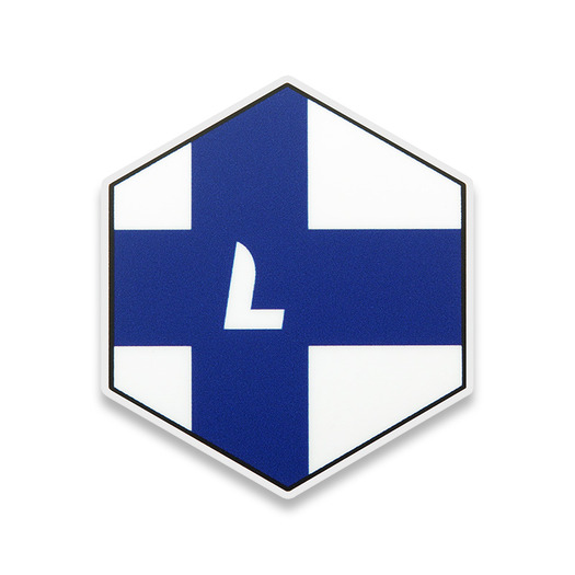 Lamnia National flag Hexagon Sticker