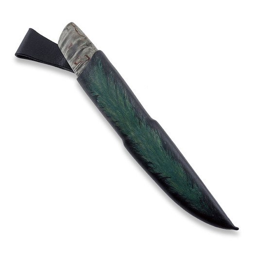 RV Unique Damascus 芬兰刀