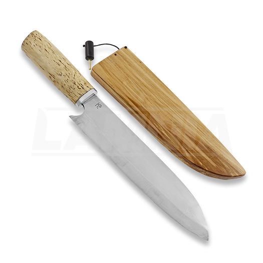 Chef´s knife Puukkopuu Chef Knife 5. nickelsilver ferrule