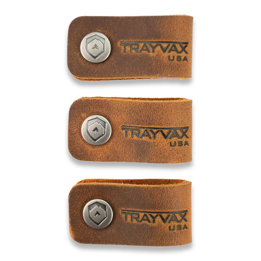 Trayvax Cord Wranglers 3pcs, Tobacco Brown