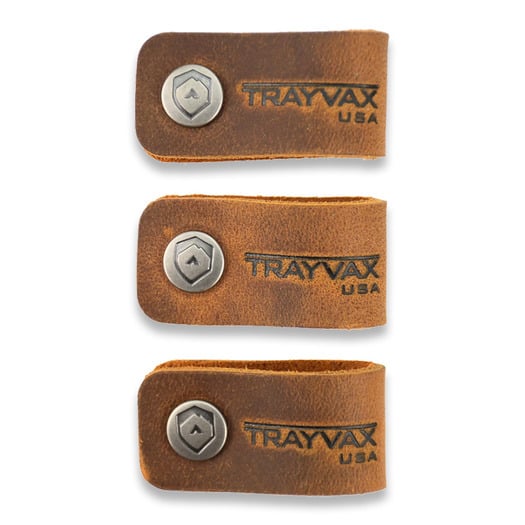 Trayvax Cord Wranglers 3pcs, Tobacco Brown