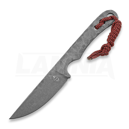 Couteau Piranha Knives Lich, red kydex
