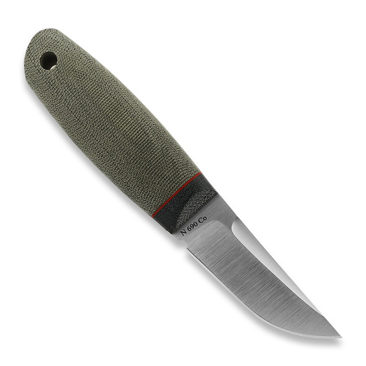 Coltello Afonchenko Knives Hi-Tech Puukko, od green