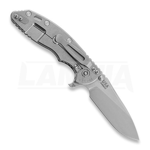 Сгъваем нож Hinderer 3.5 XM-18 Magnacut Skinny Slicer Tri-Way Stonewash Black G10