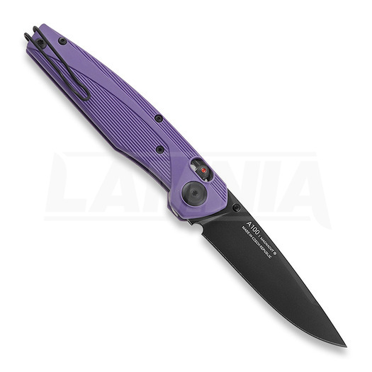 ANV Knives A100 Magnacut folding knife, GRN Blueberry and Cream