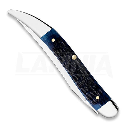 Case Cutlery Medium Texas Toothpick, Navy Blue Bone Rogers Jig 06892