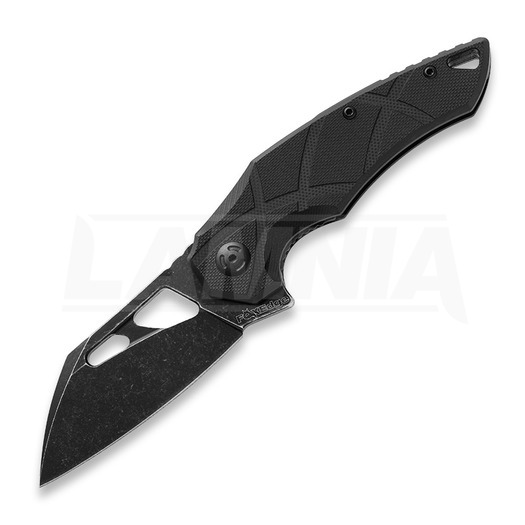 Fox Edge Atrax G-10 折り畳みナイフ, 黒