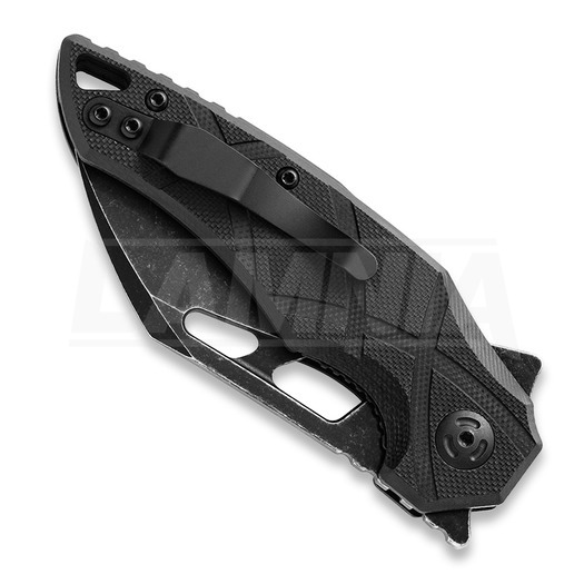Fox Edge Atrax G-10 折叠刀, 黑色