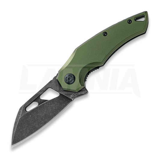 Fox Edge Atrax Aluminium folding knife, olive drab