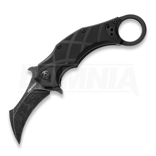 Fox Edge The Claw Hawkbill folding knife, black