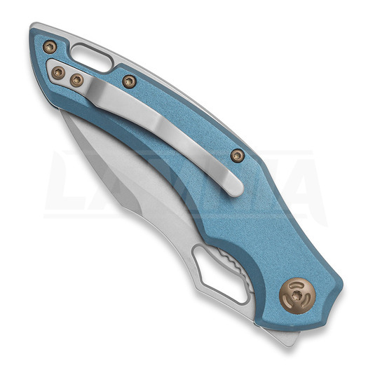 Coltello pieghevole Fox Edge Sparrow Aluminium, blu