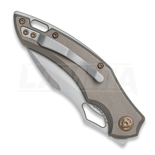 Fox Edge Sparrow Aluminium Taschenmesser, Bronzed
